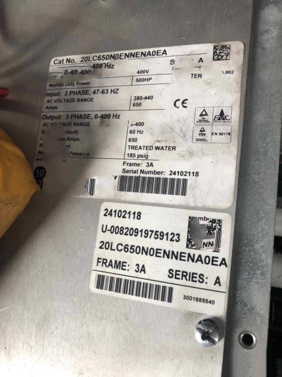 1PC for used        20LD650N0ENNENA0EA     #OYF033