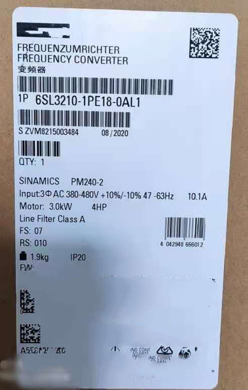 1 PCS NEW   6SL3210-1PE18-0AL1   #OYF033