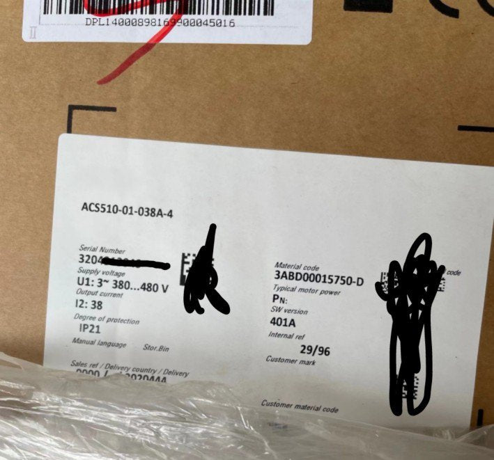 1 PCS NEW    ACS510-01-038A-4   #OYF033