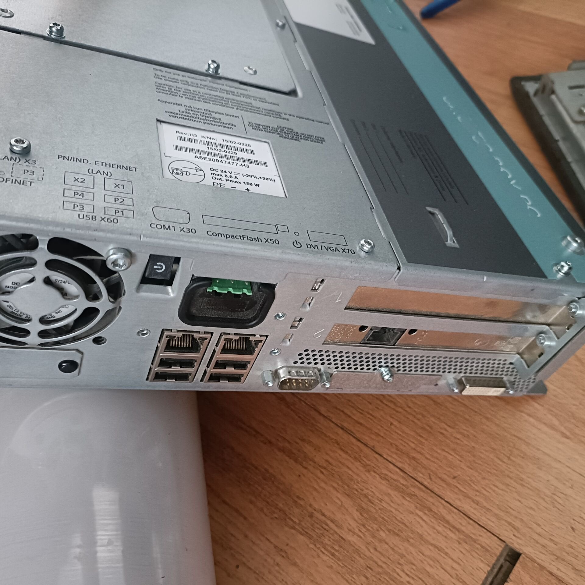 1PC for used  6ES7647-6CG36-1GB0   #OYF033