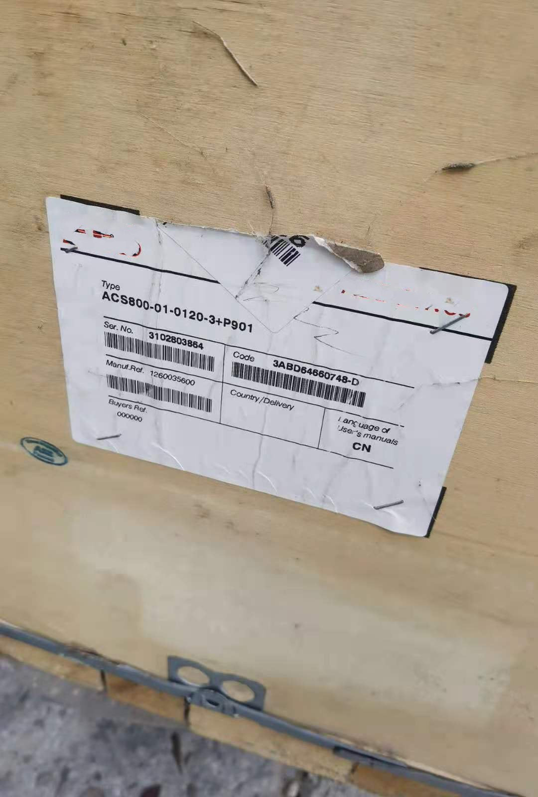 1 PCS  NEW   ACS800-01-0120-3+P901  #OYF033