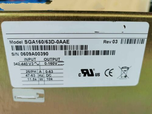1PC for used  SGA160/63D-0AAE    #OYF033
