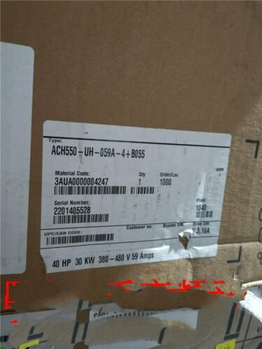 1 PCS NEW  ACH550-UH-059A-4+B055  #OYF033
