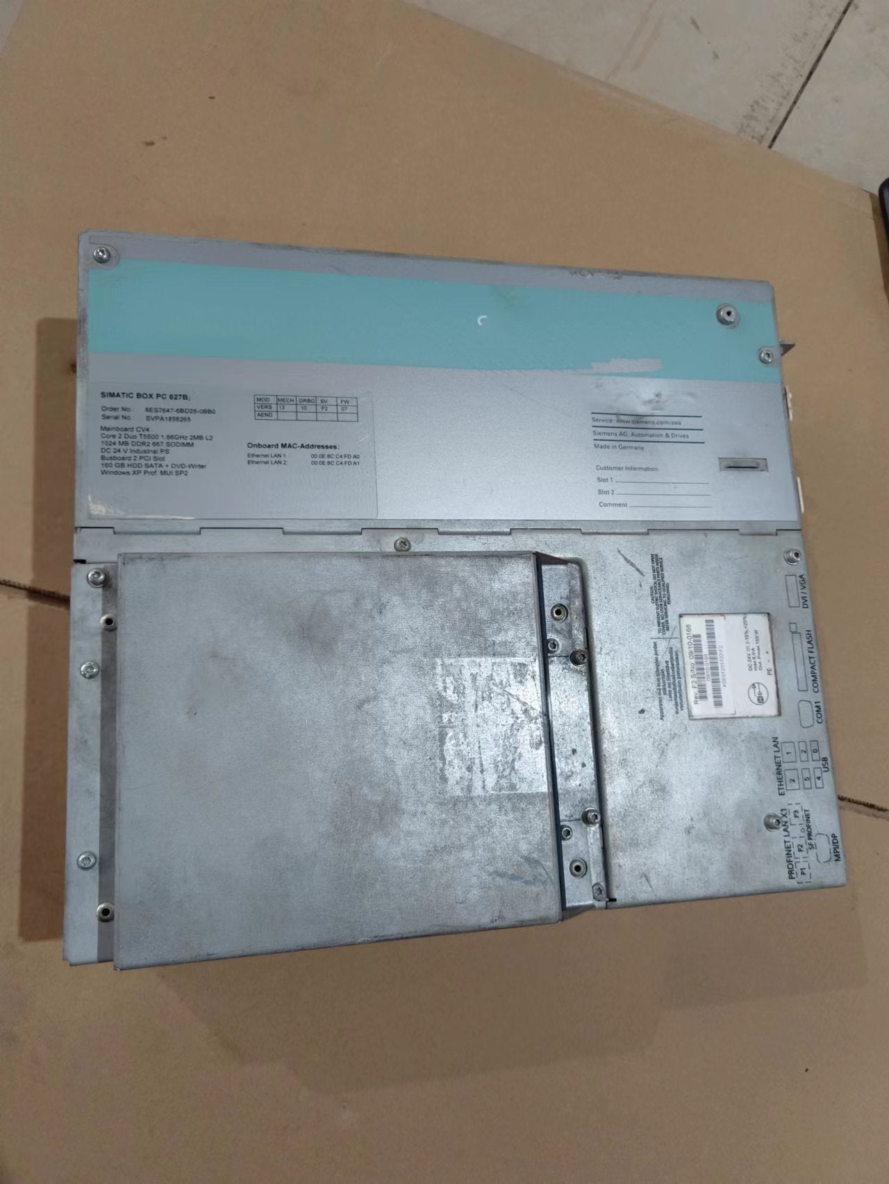 1PC for used  6ES7647-6BD26-0BB0 #OYF033