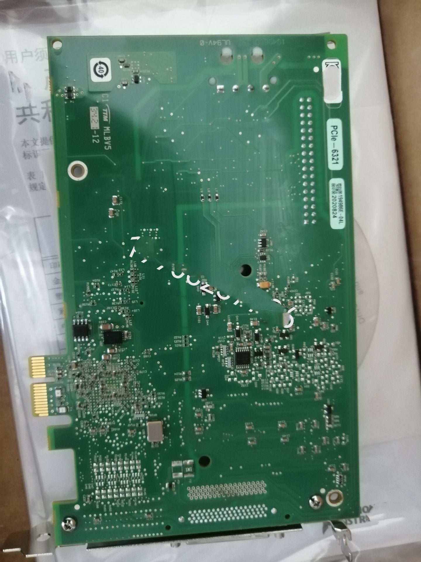 1PC for used  PCIe-6321  #OYF033