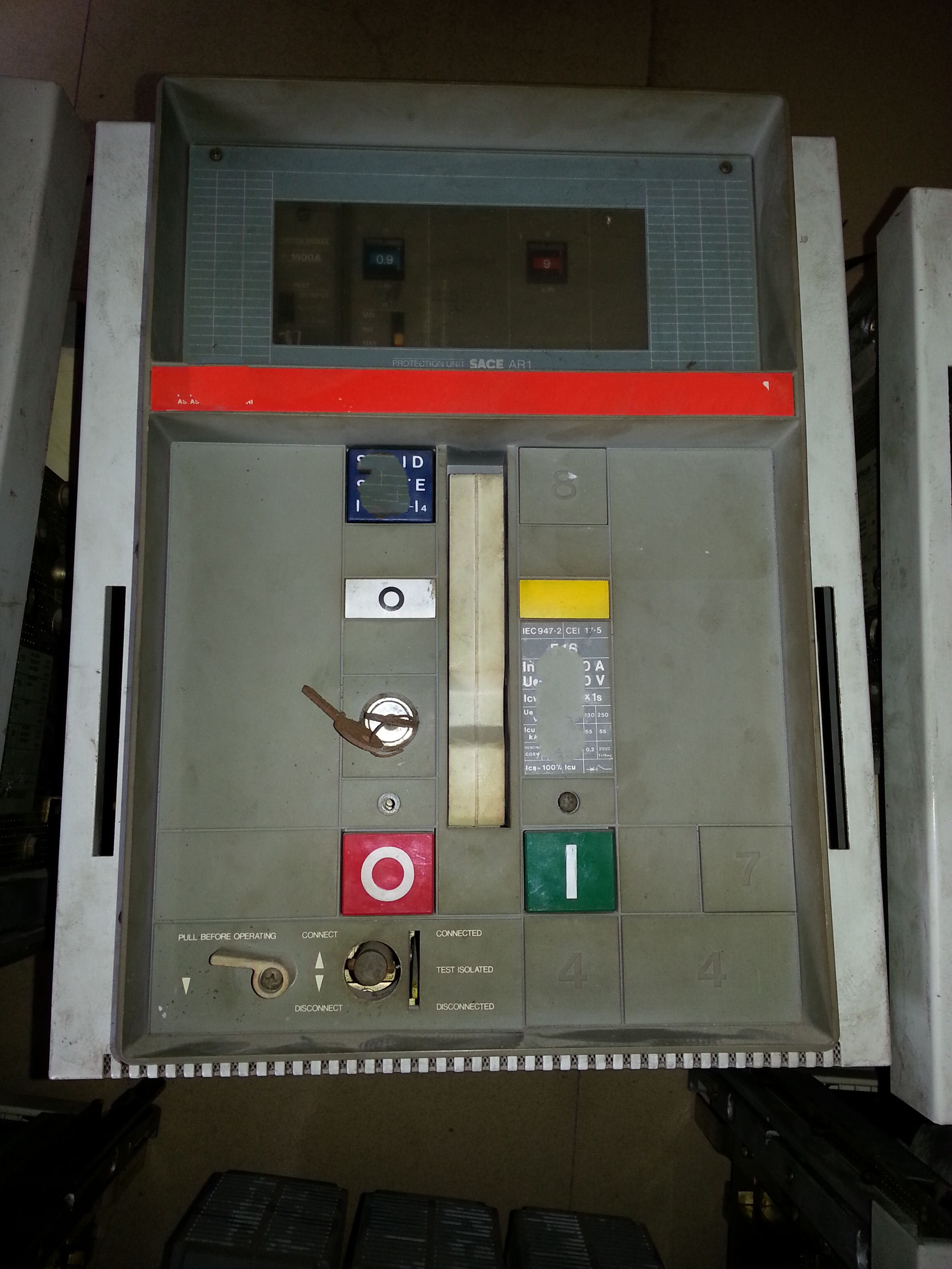 1PC for used  SACE F1S 1600A 690V  #OYF033