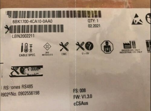 1 PCS NEW  6BK1700-4CA10-0AA0   #OYF033