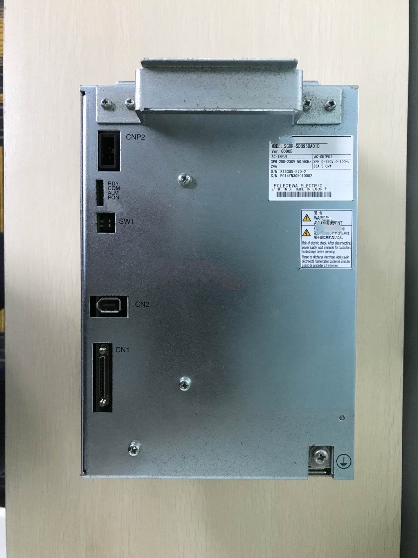 1 PCS  used   SGDR-SDB950A01D #OYF033