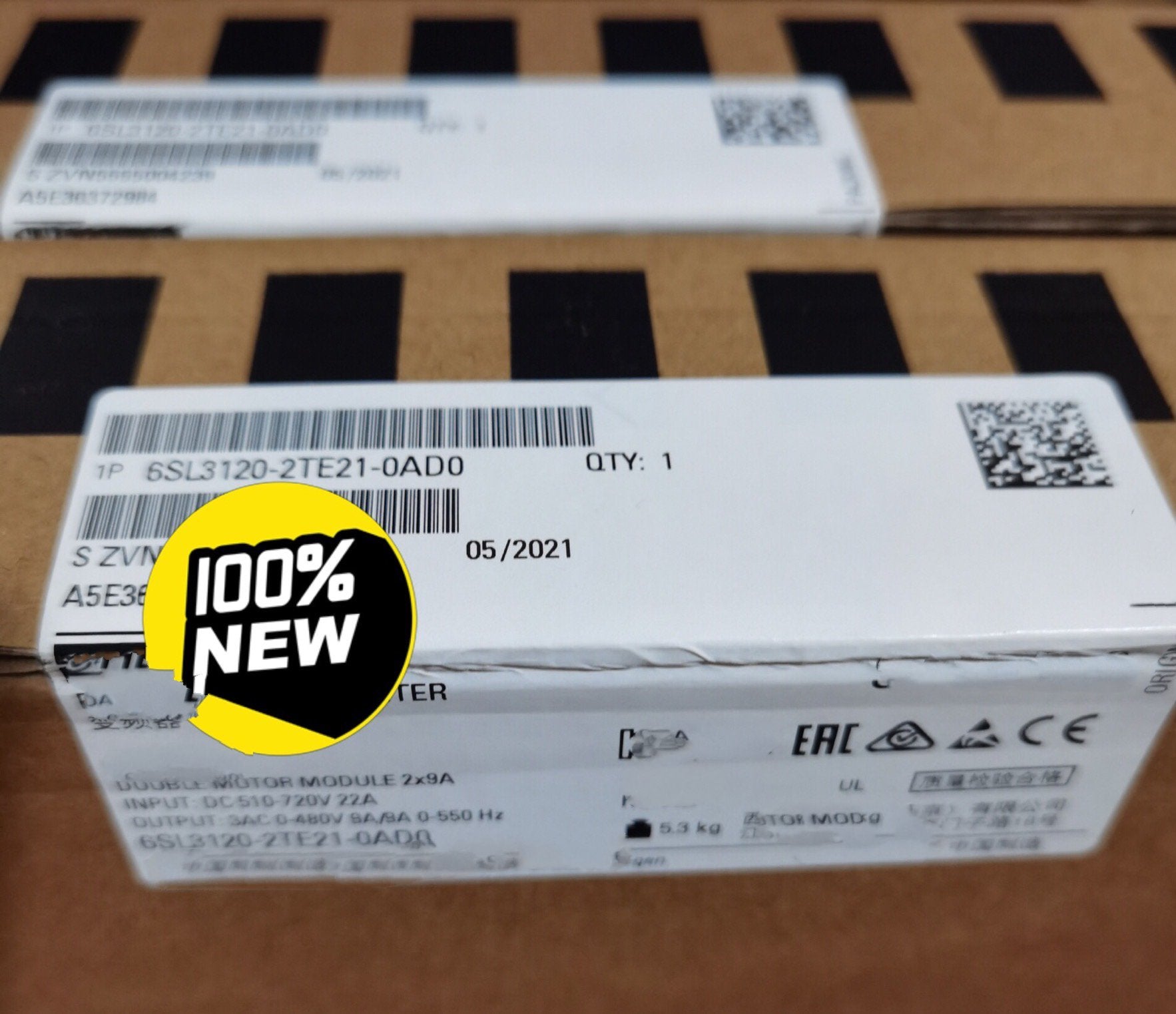 1 PCS NEW   6SL3120-2TE21-0AD0  #OYF033