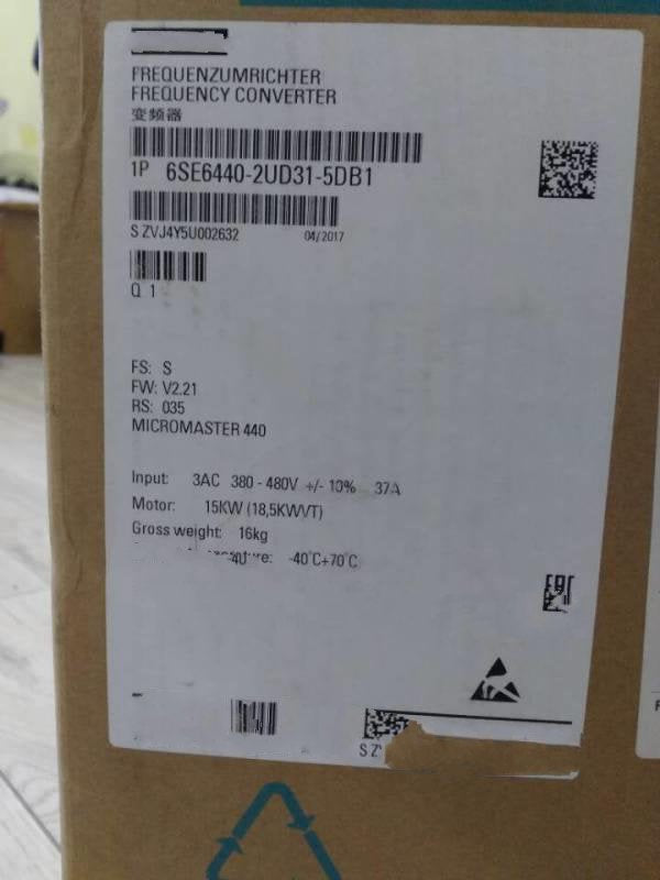 1 PCS NEW    6SE6440-2UD31-5DB1   #OYF033