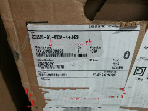 1 PCS NEW  ACH580-01-052A-4+J429   #OYF033