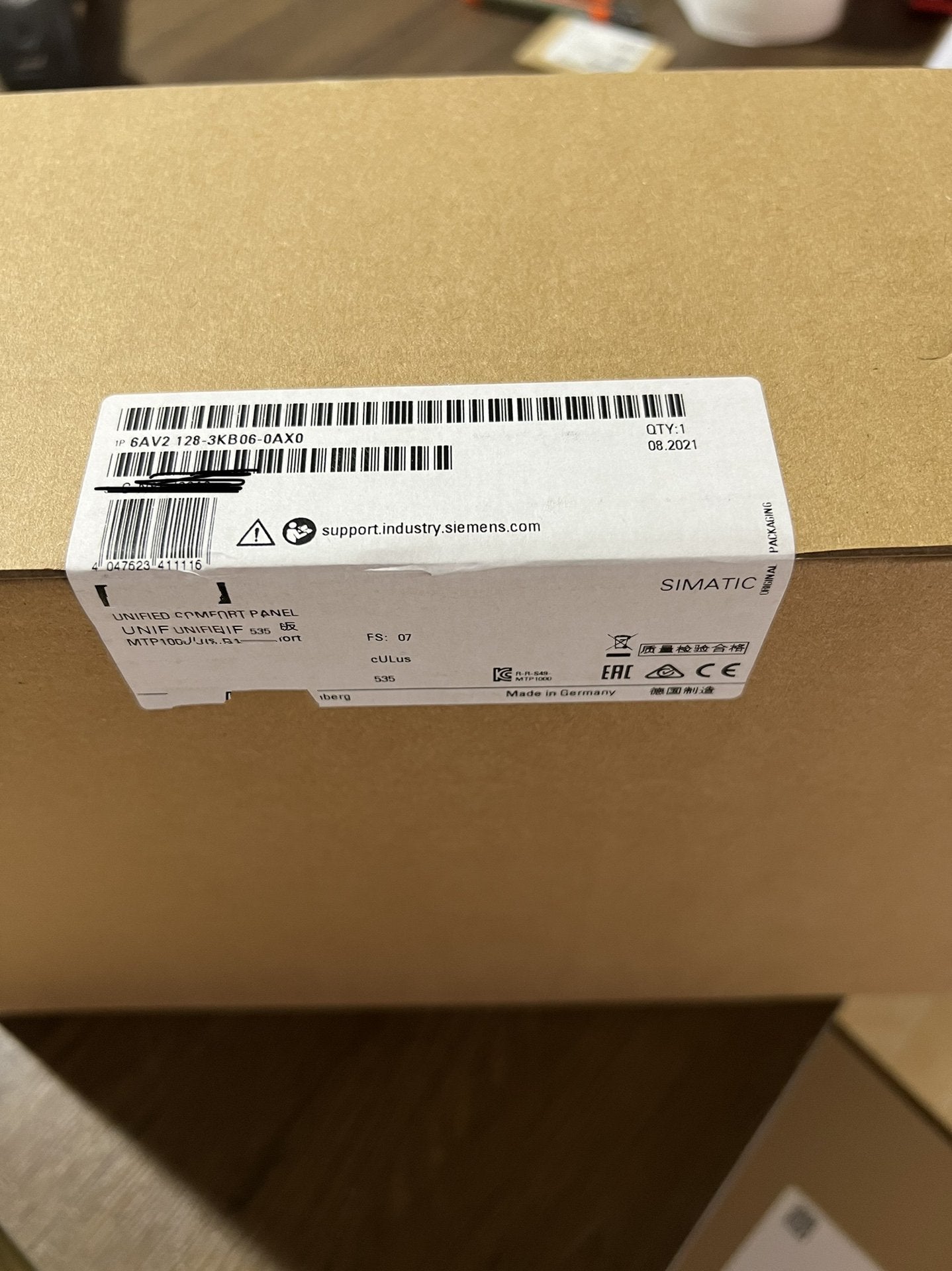 1 PCS NEW  6AV2128-3KB06-0AX0 #OYF033