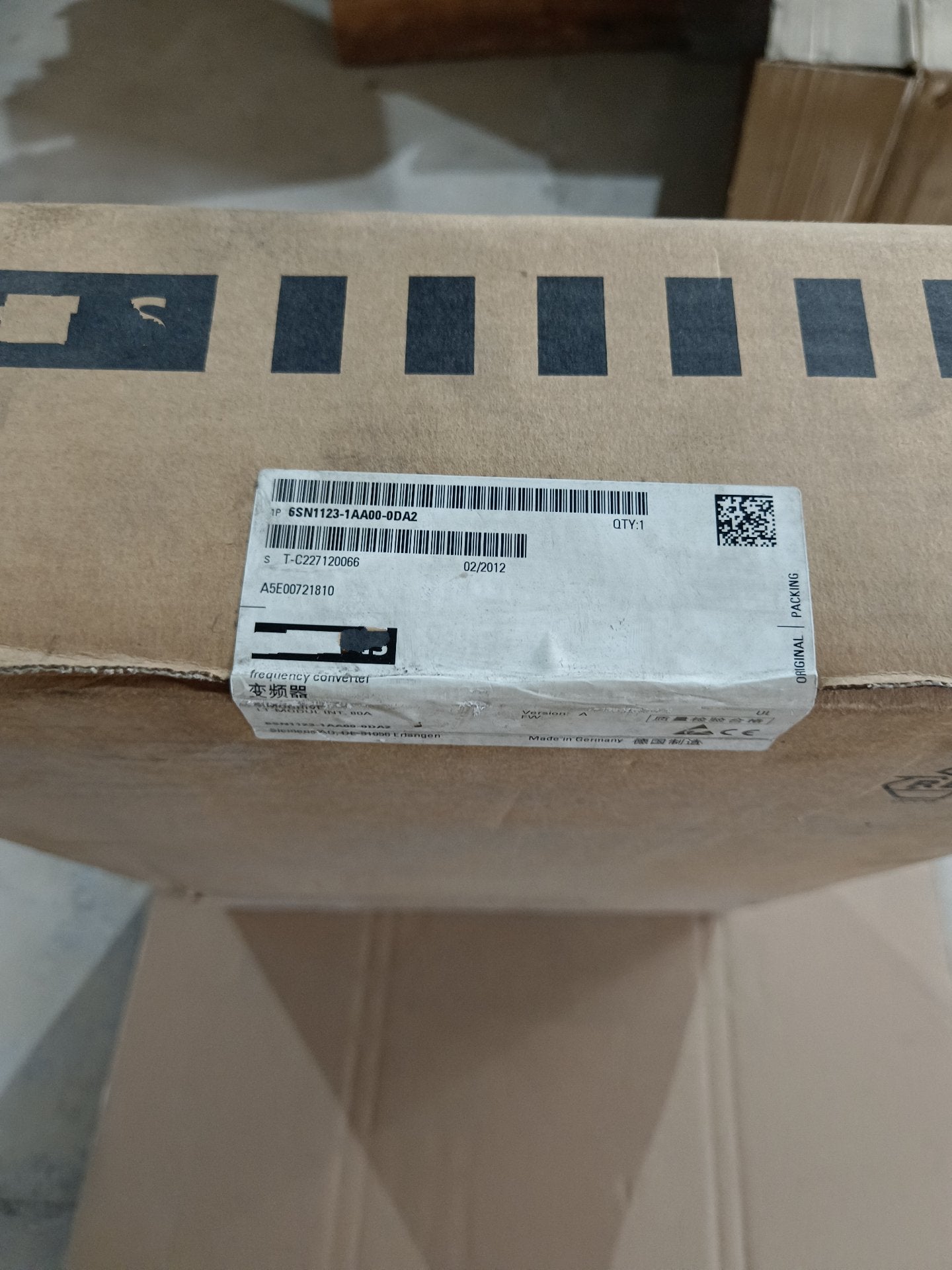 1 PCS NEW    6SN1123-1AA00-0DA2   #OYF033