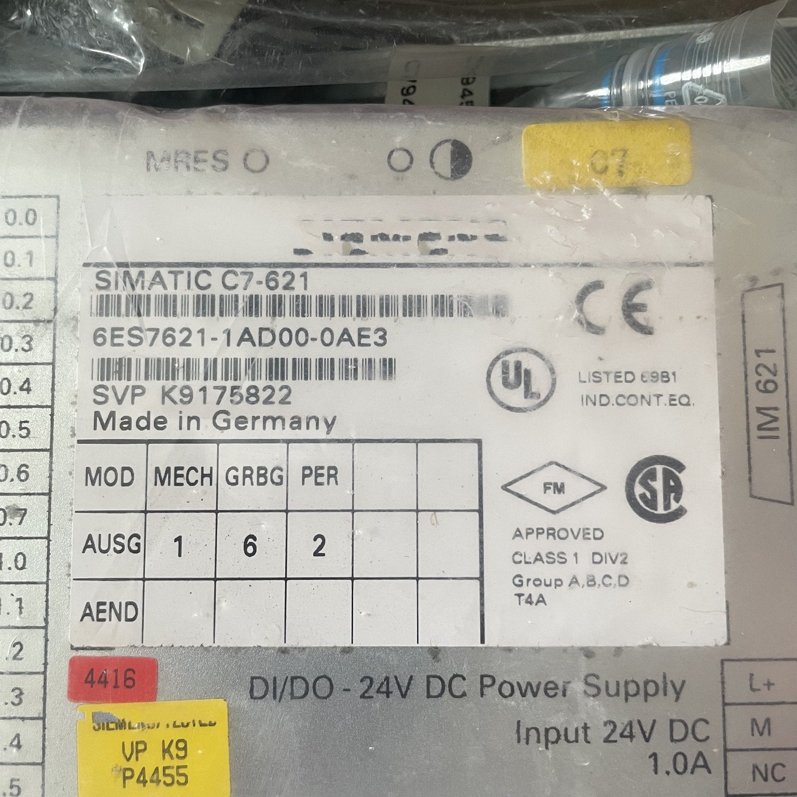 1 PCS  NEW    6ES7621-1AD00-0AE3   #OYF033