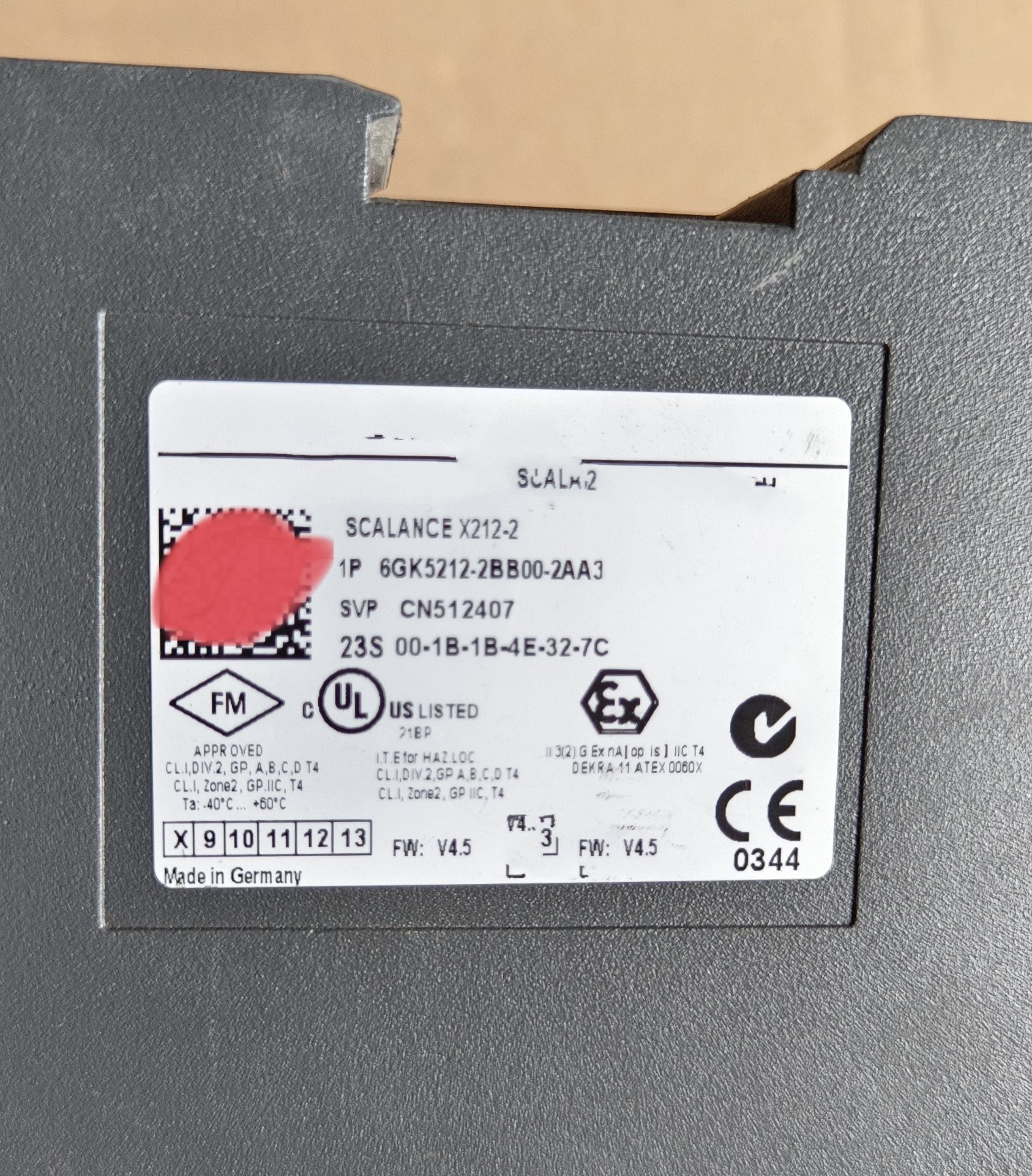 1PC for used  6GK5212-2BB00-2AA3    #OYF033