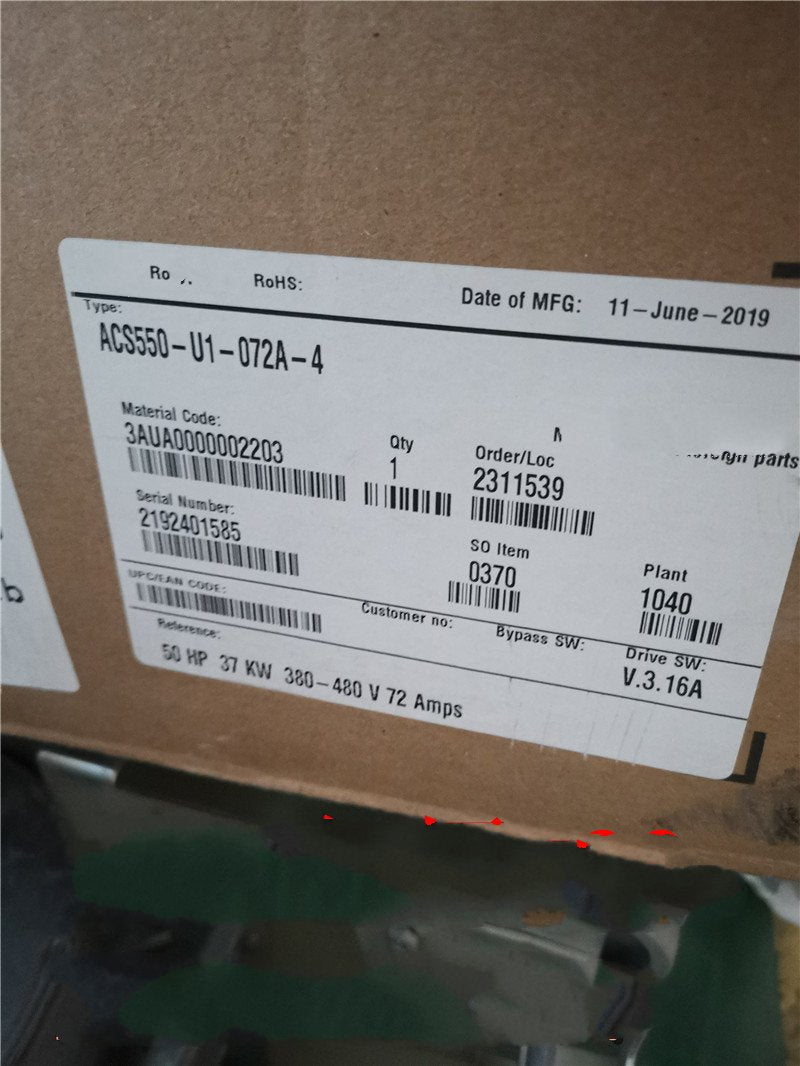 1 PCS NEW  ACS550-U1-072A-4   #OYF033