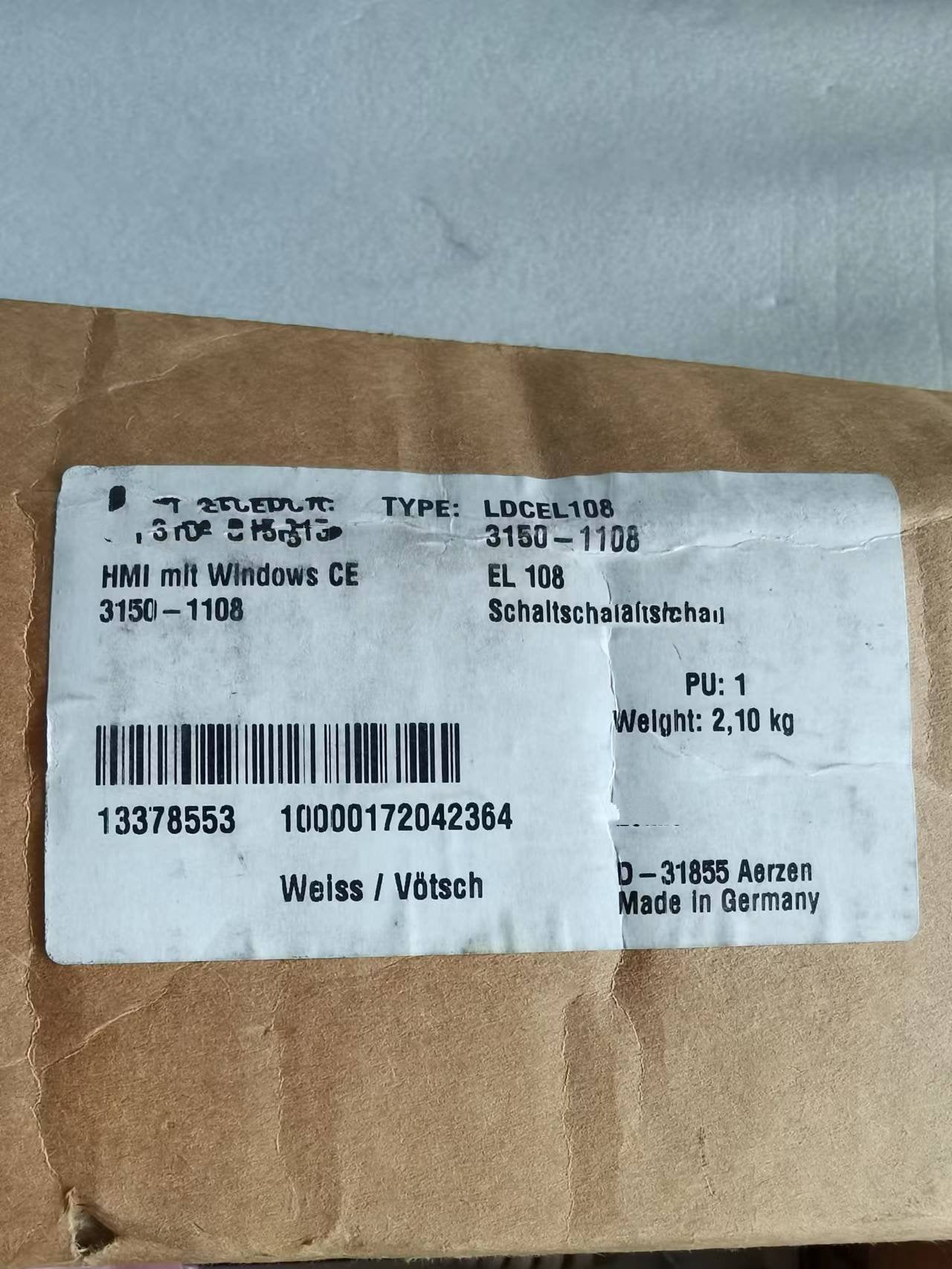 1 PCS  NEW    3150-1108 LDCEL108    #OYF033