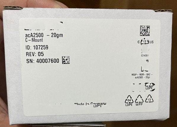 1 PCS NEW   acA2500-20gm #OYF033