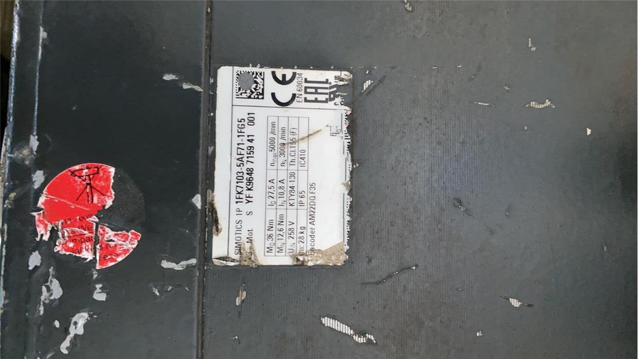 1PC for used 1FK7103-5AF71-1FG5  #OYF033
