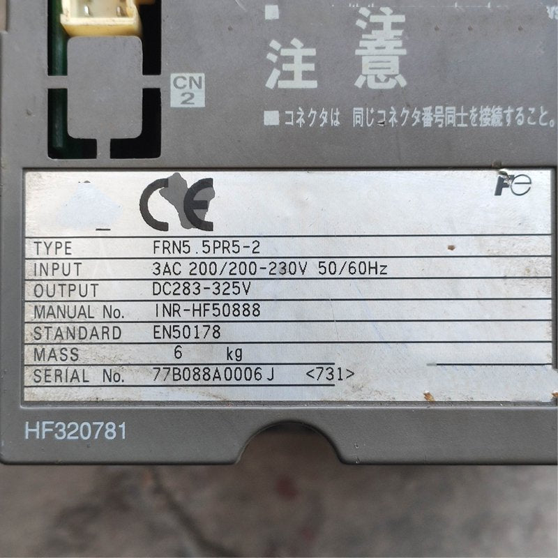 1PC for used  FRN5.5PR5-2   #OYF033
