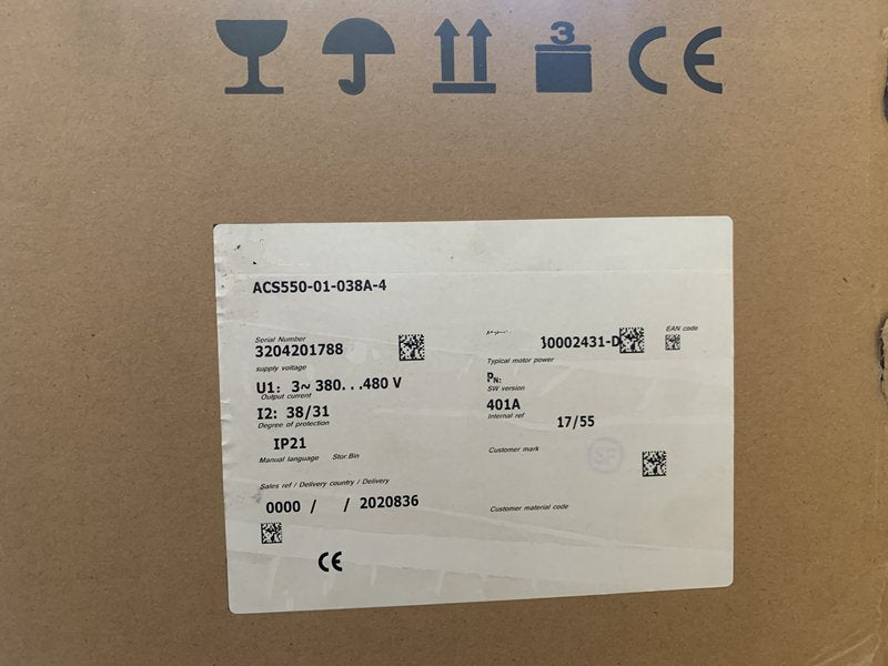 1 PCS NEW  ACS550-01-038A-4   #OYF033