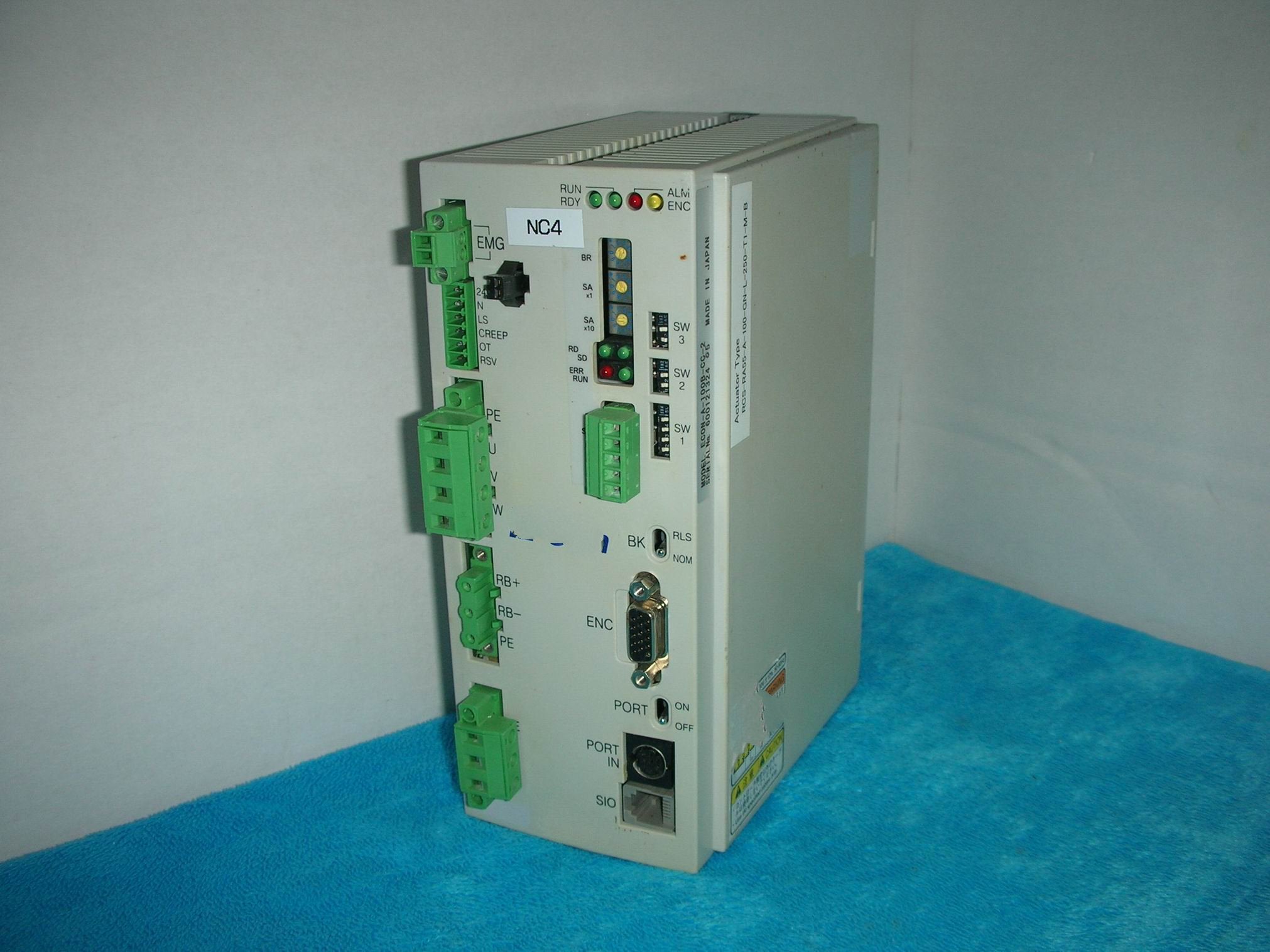 1pc  USED  ECON-A-100B-CC-2 RCS-RA55-A-100-GN-L-250-T1-M-B  #OYF003