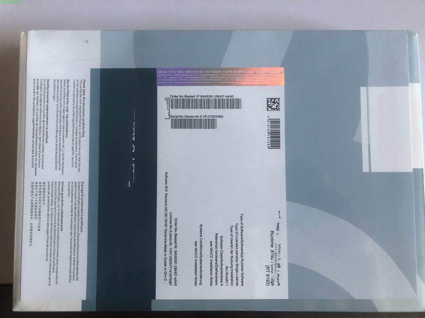 1 PCS NEW   6AV6381-2BV07-4AV0  #OYF033