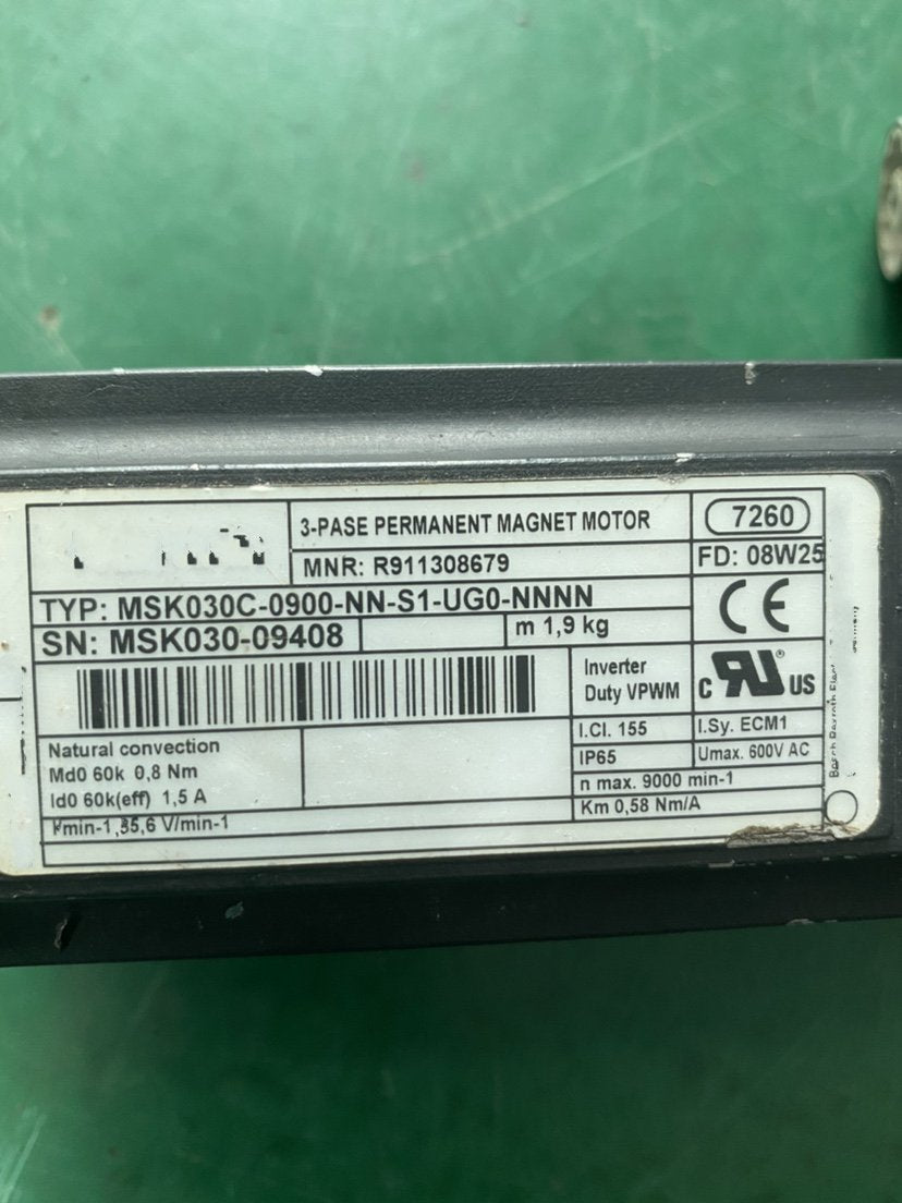 1PC for used    MSK030C-0900-NN-S1-UG0-NNNN   #OYF033