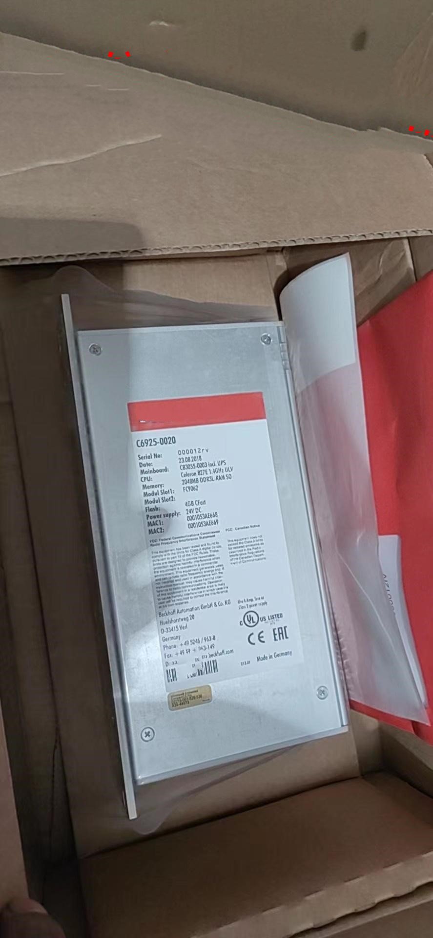 1 PCS NEW  C6925-0020   #OYF033