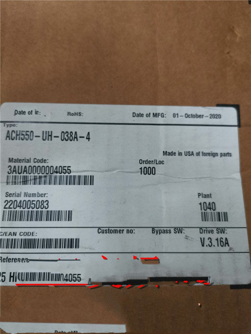1PC for  NEW   ACH550-UH-038A-4  #OYF033