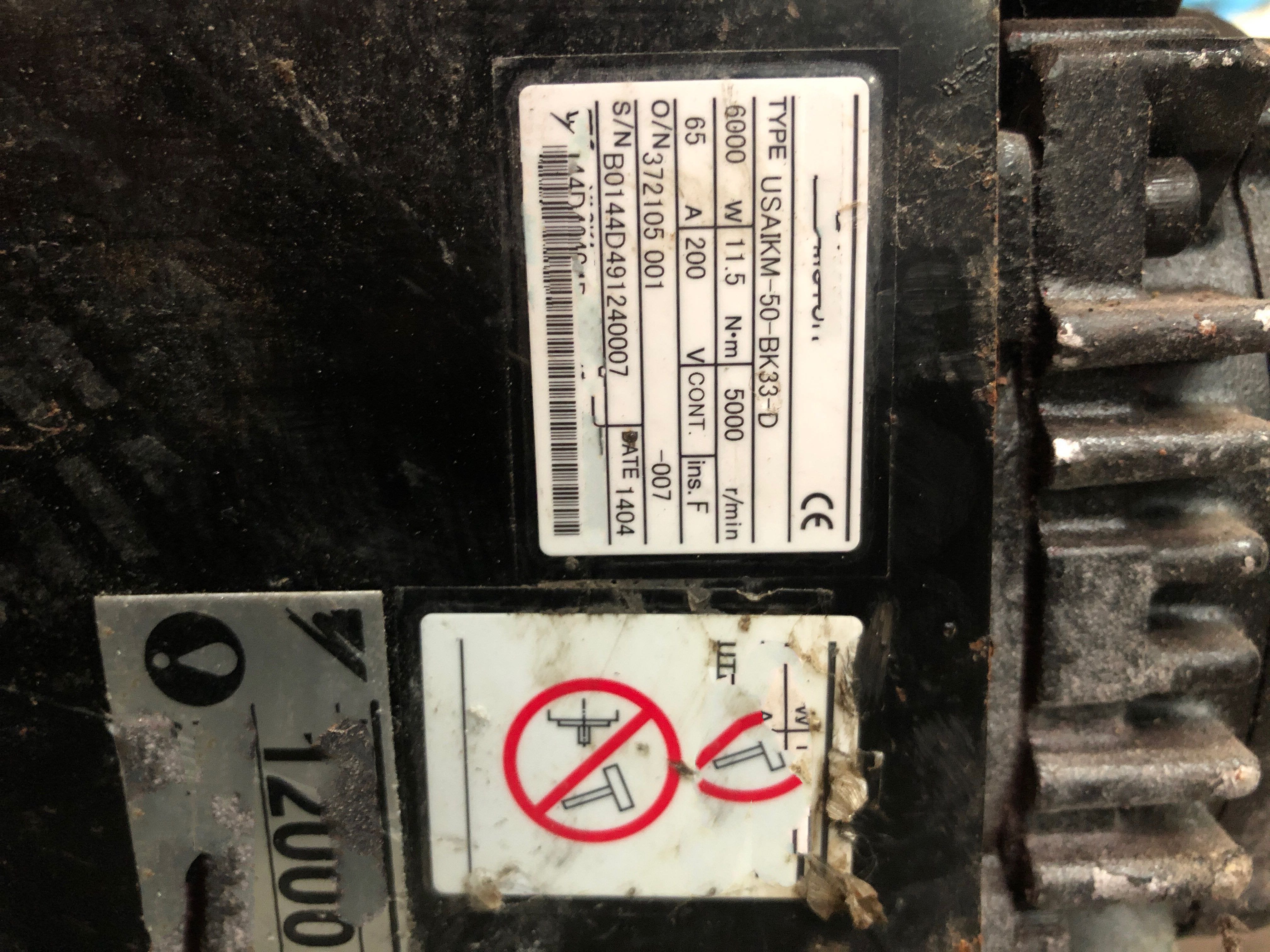 1PC for used  USAIKM-50-BK33-D  #OYF033