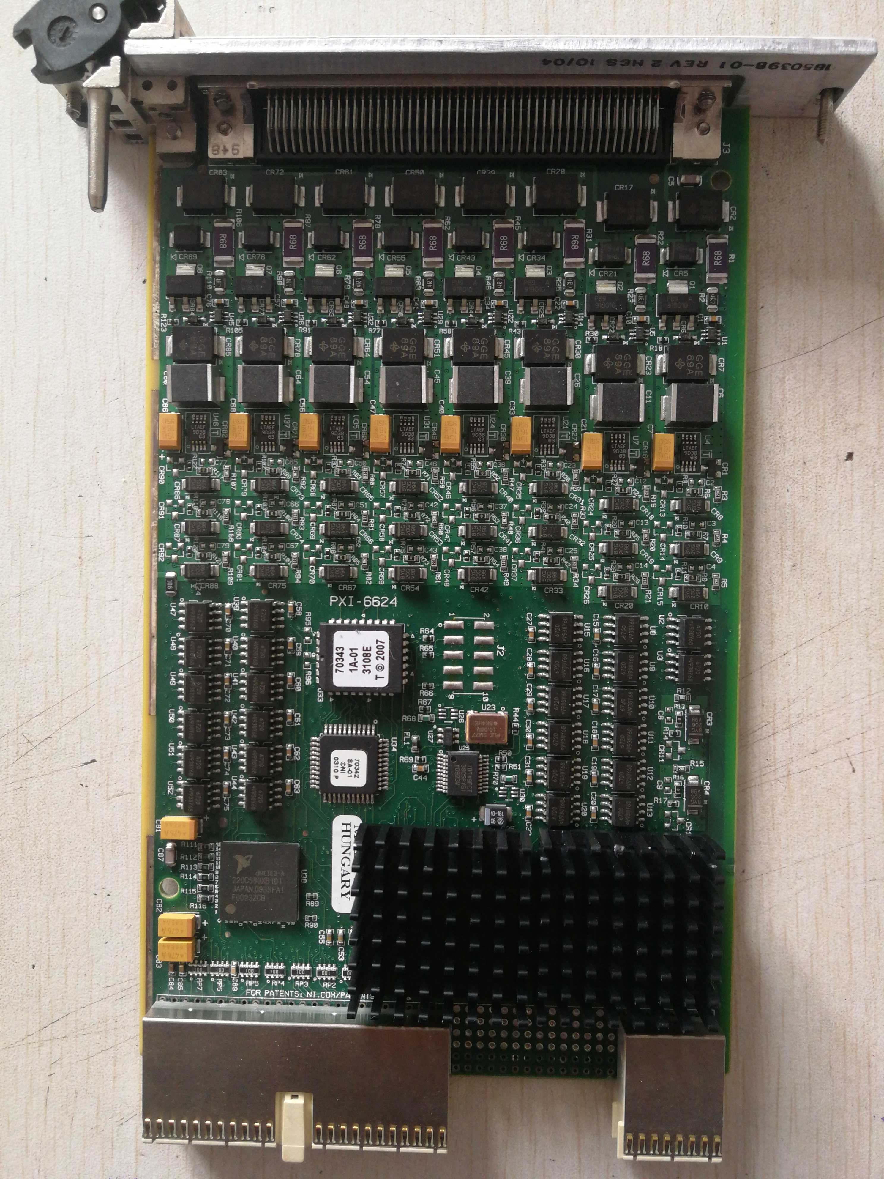 1PC for used    PXI-6624   #OYF033