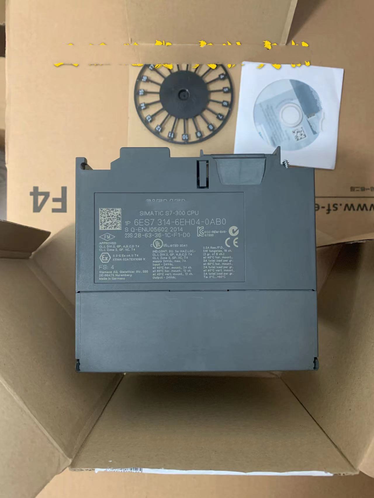 1PC for used  6ES7314-6EH04-0AB0 #OYF033