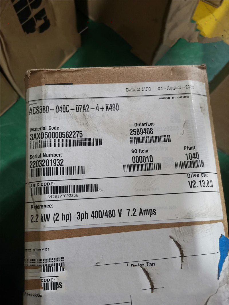 1 PCS NEW  ACS380-040C-07A2-4+K490  #OYF033