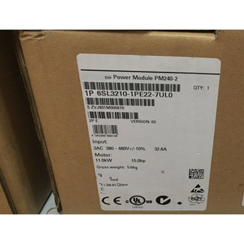 1 PCS NEW 6SL3210-1PE22-7UL0  #OYF033