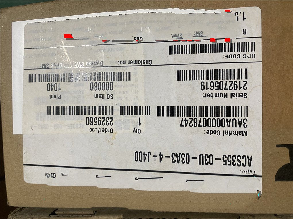 1PCS NEW ACS355-03U-03A3-4+J400 # OYF003