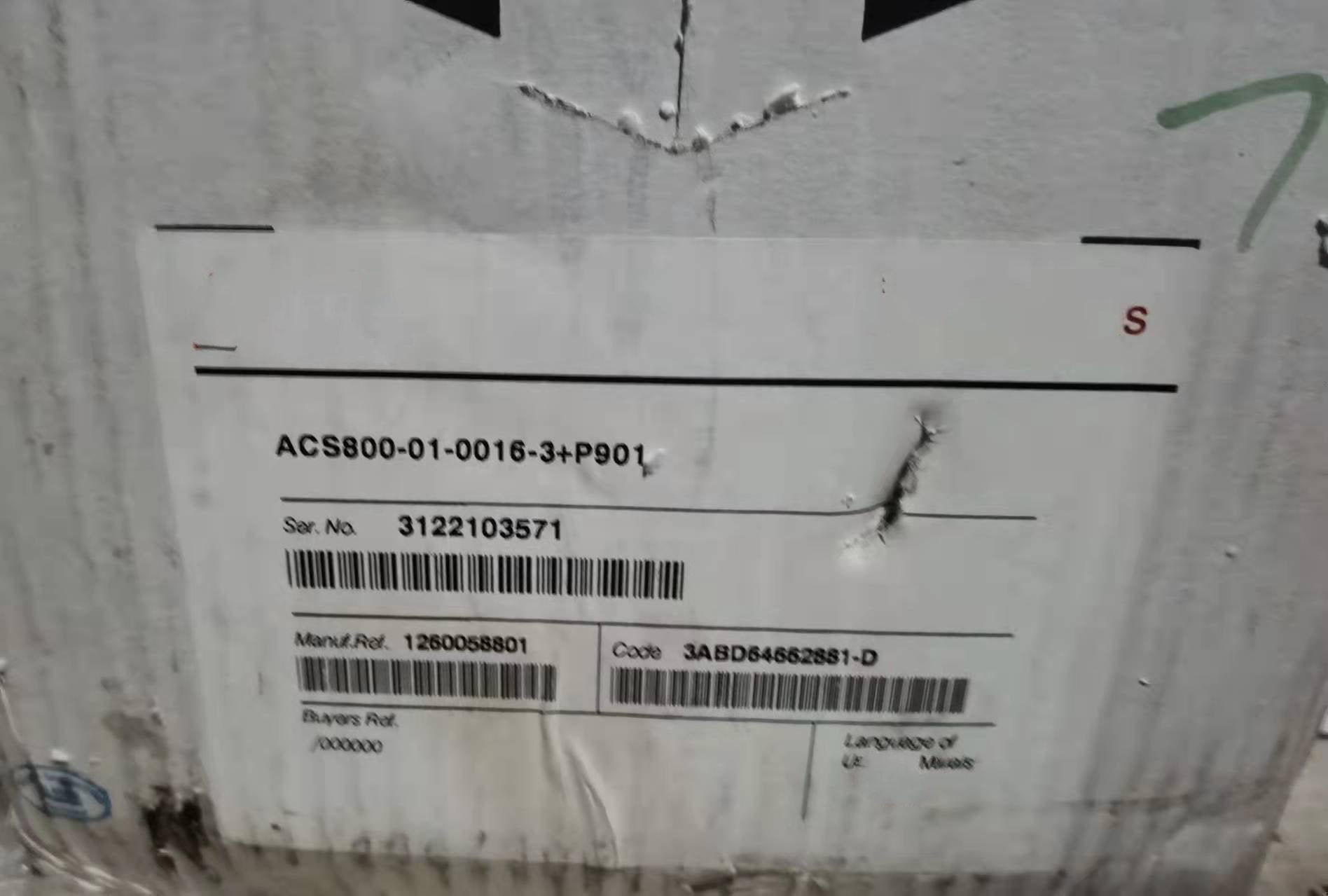 1 PCS NEW  ACS800-01-0016-3+P901  #OYF033