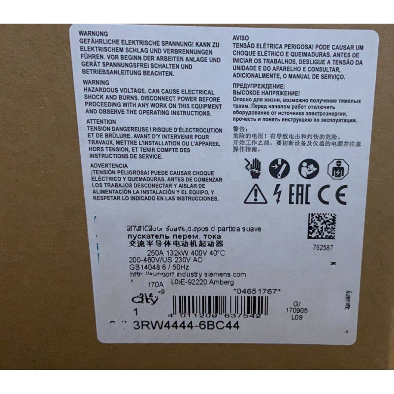 1 PCS NEW  3RW4444-6BC44  #OYF033