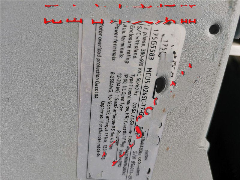 1PC for used   MCD5-0245C-T7-G3X-00-CV2    #OYF033