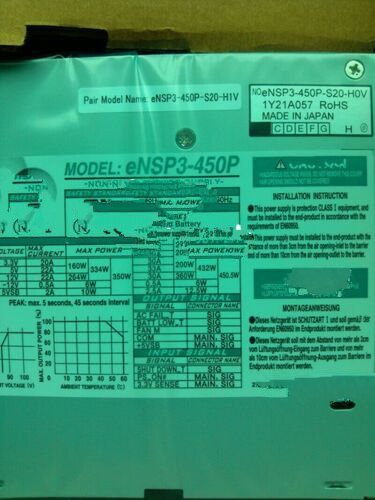 1 PCS NEW   eNSP3-450P-S20-H1V    #OYF033