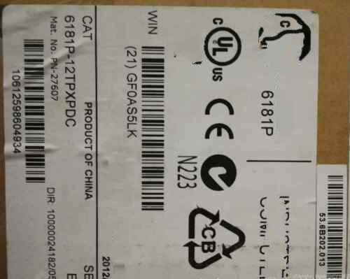 1 PCS NEW  6181p-12tpxpdc  #OYF033