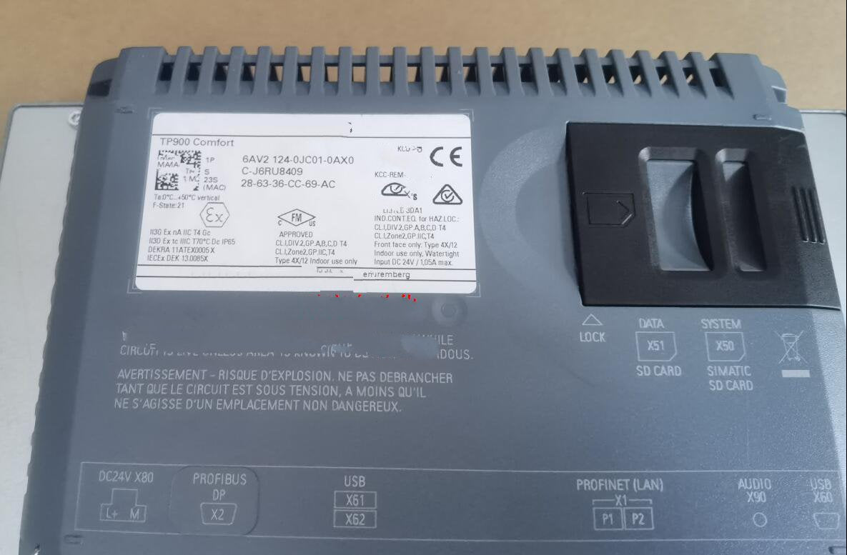 1 PCS NEW  No packaging  6AV2124-0JC01-0AX0   #OYF033