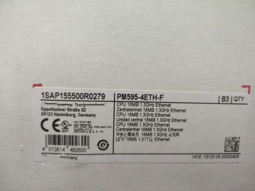 1 PCS NEW   PM595-4ETH-F 1SAP155500R0279   #OYF033