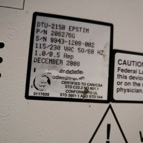 1PC for used   DTU-215B EPSTIM   #OYF033