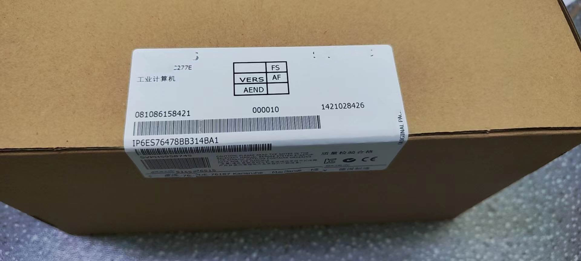 1 PCS NEW   6ES7647-8BB31-4BA1 #OYF033