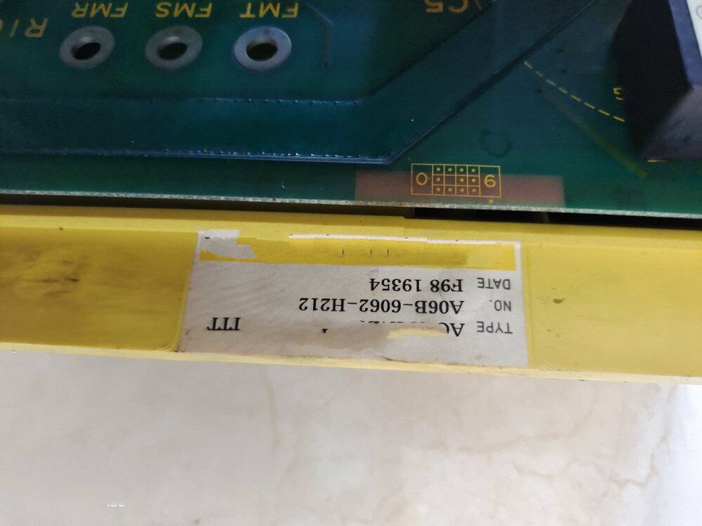 1PC for used     A06B-6062-H212      #OYF033