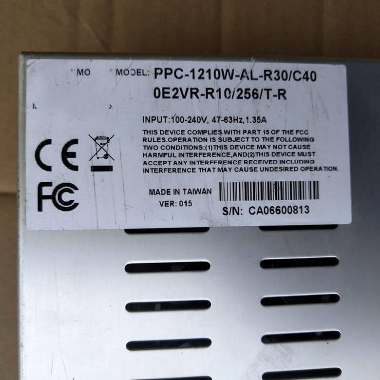 1PC for used     PPC-1210W-AL-R30/C40 0E2VR-R10/256/T-R    #OYF033