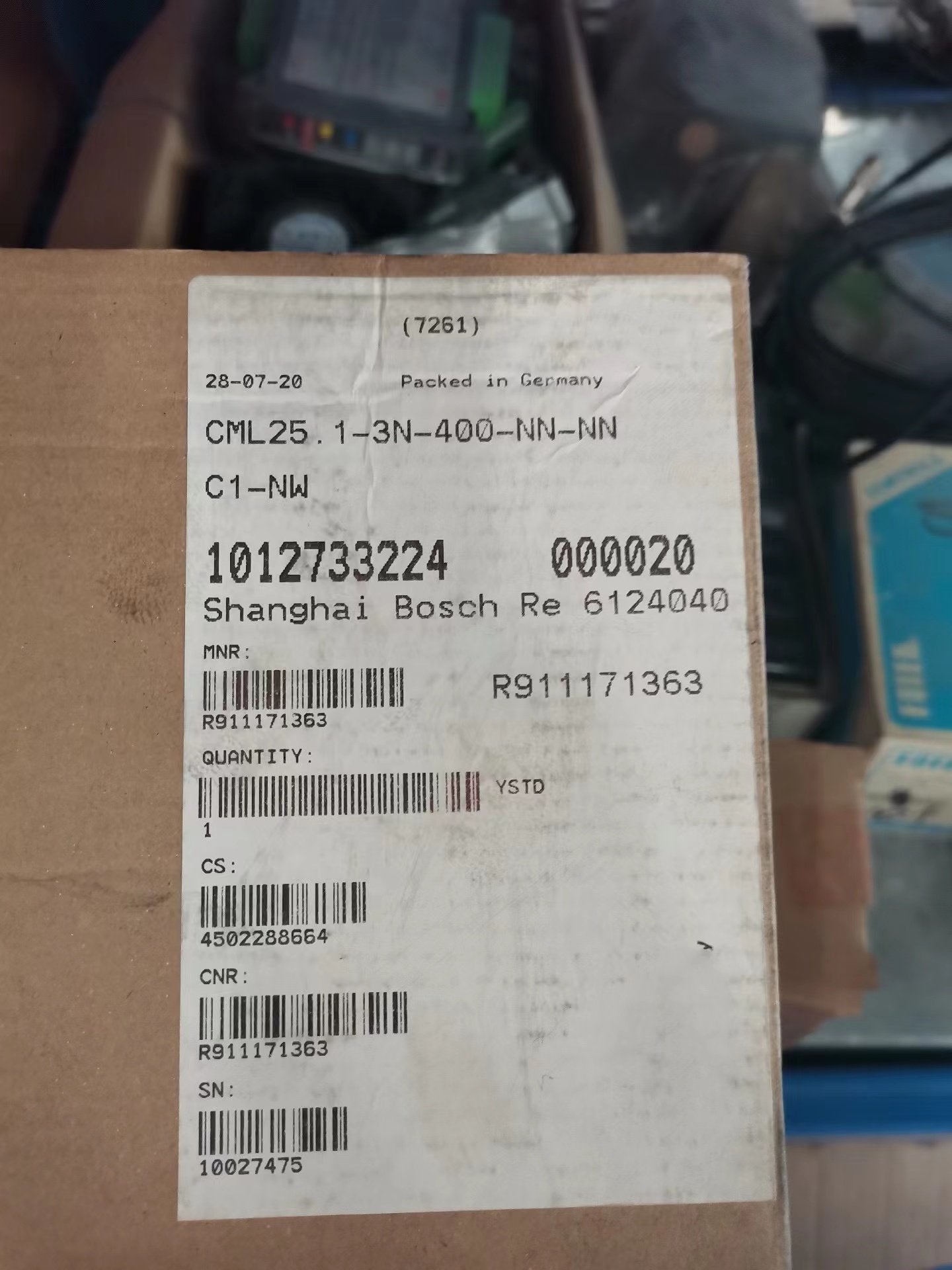 1 PCS NEW  R911171363 CML25.1-3N-400-NN-NNC1-NW   #OYF033