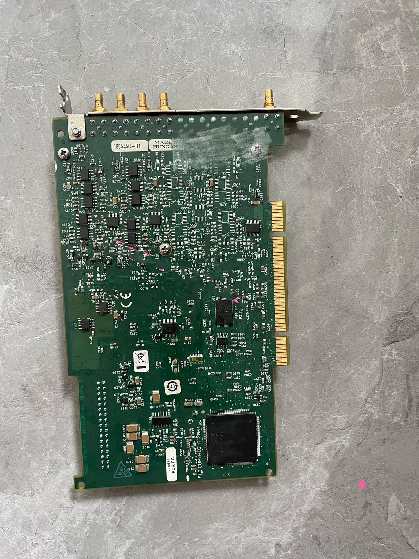 1PC for used   PCI-4472   #OYF033