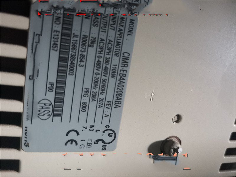 1PC for used  CIMR-EB4A0208ABA   #OYF033